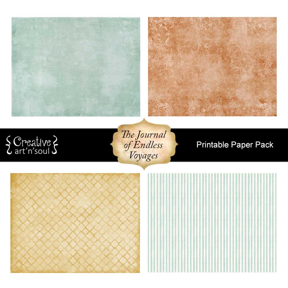 Printable Junk Journal Papers Printable Junk Journal Papers