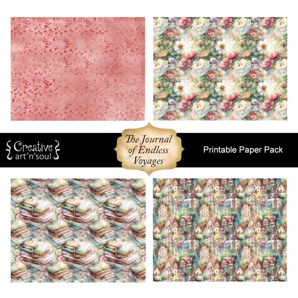 Printable Junk Journal Papers Printable Junk Journal Papers