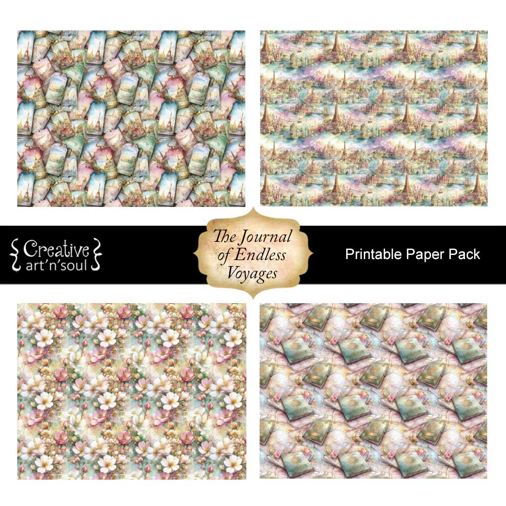 Printable Junk Journal Papers Printable Junk Journal Papers