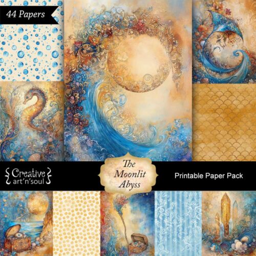 Printable Junk Journal Papers