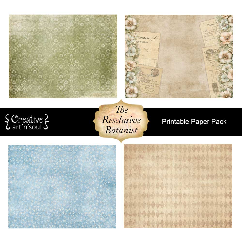 Printable Junk Journal Papers Printable Junk Journal Papers