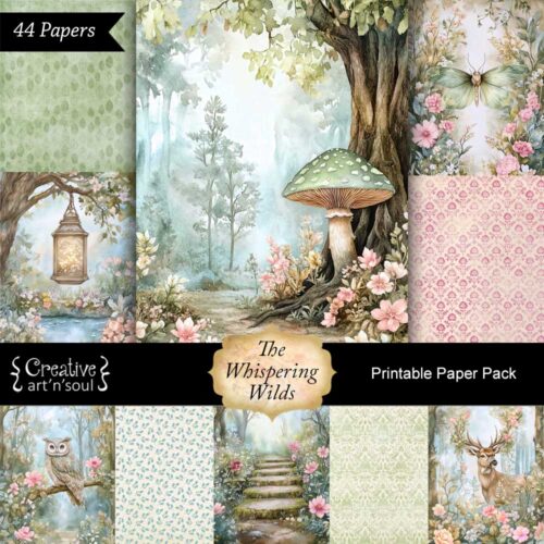 Printable Junk Journal Papers