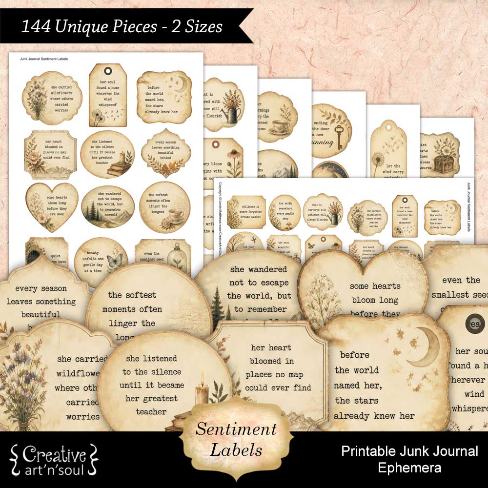 Printable Junk Journal Vintage Ephemera Collection Printable Junk Journal Vintage Ephemera Collection