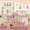 Printable Junk Journal Vintage Ephemera Collection