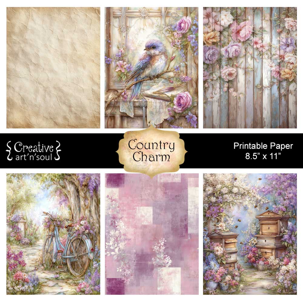 Printable Junk Journal Papers Printable Junk Journal Papers