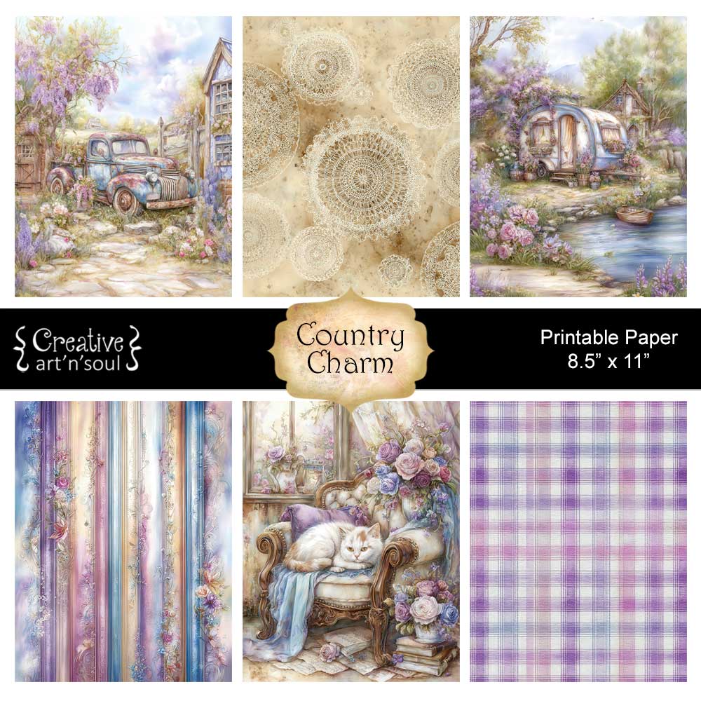 Printable Junk Journal Papers Printable Junk Journal Papers