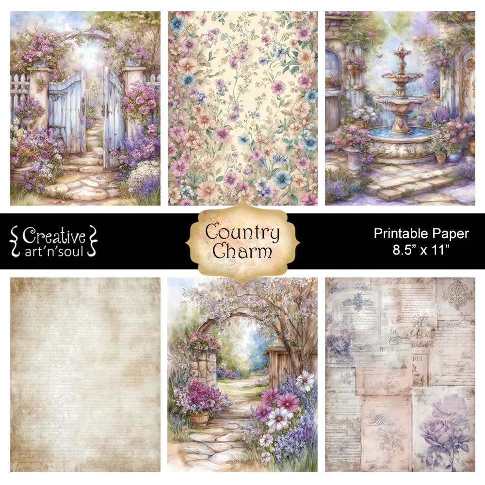 Printable Junk Journal Papers Printable Junk Journal Papers