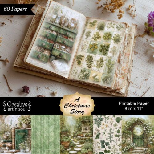 Printable Junk Journal Papers