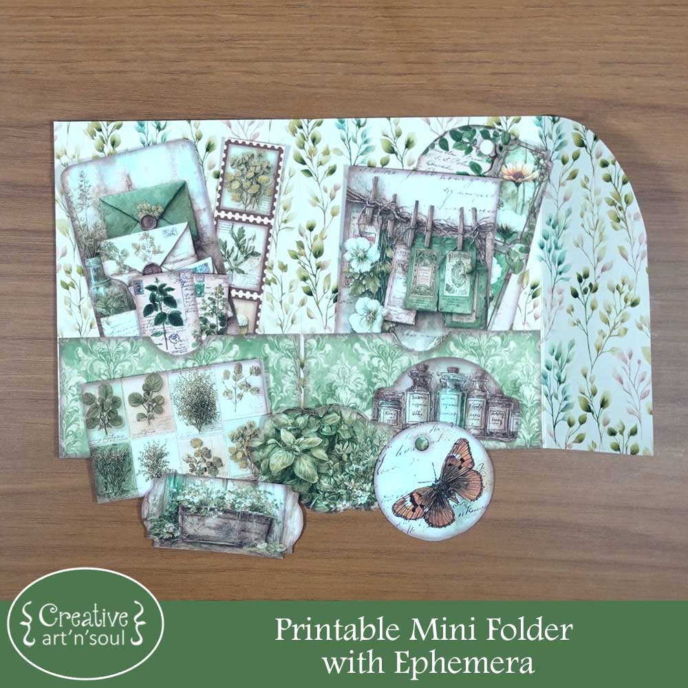 Printable Junk Journal Folio and Ephemera Printable Junk Journal Folio and Ephemera