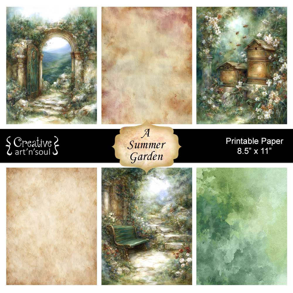 Printable Junk Journal Papers Printable Junk Journal Papers