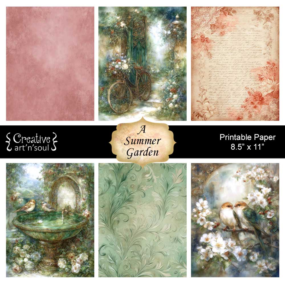 Printable Junk Journal Papers Printable Junk Journal Papers
