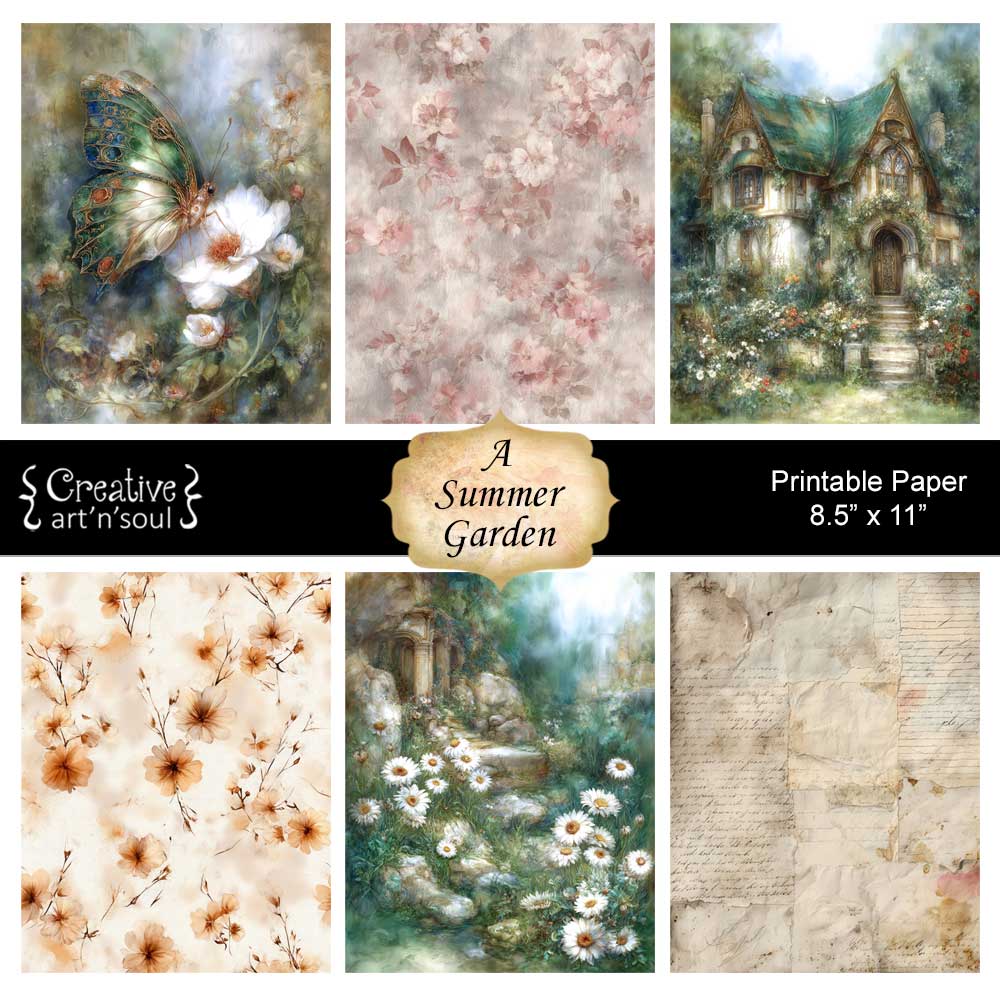 Printable Junk Journal Papers Printable Junk Journal Papers