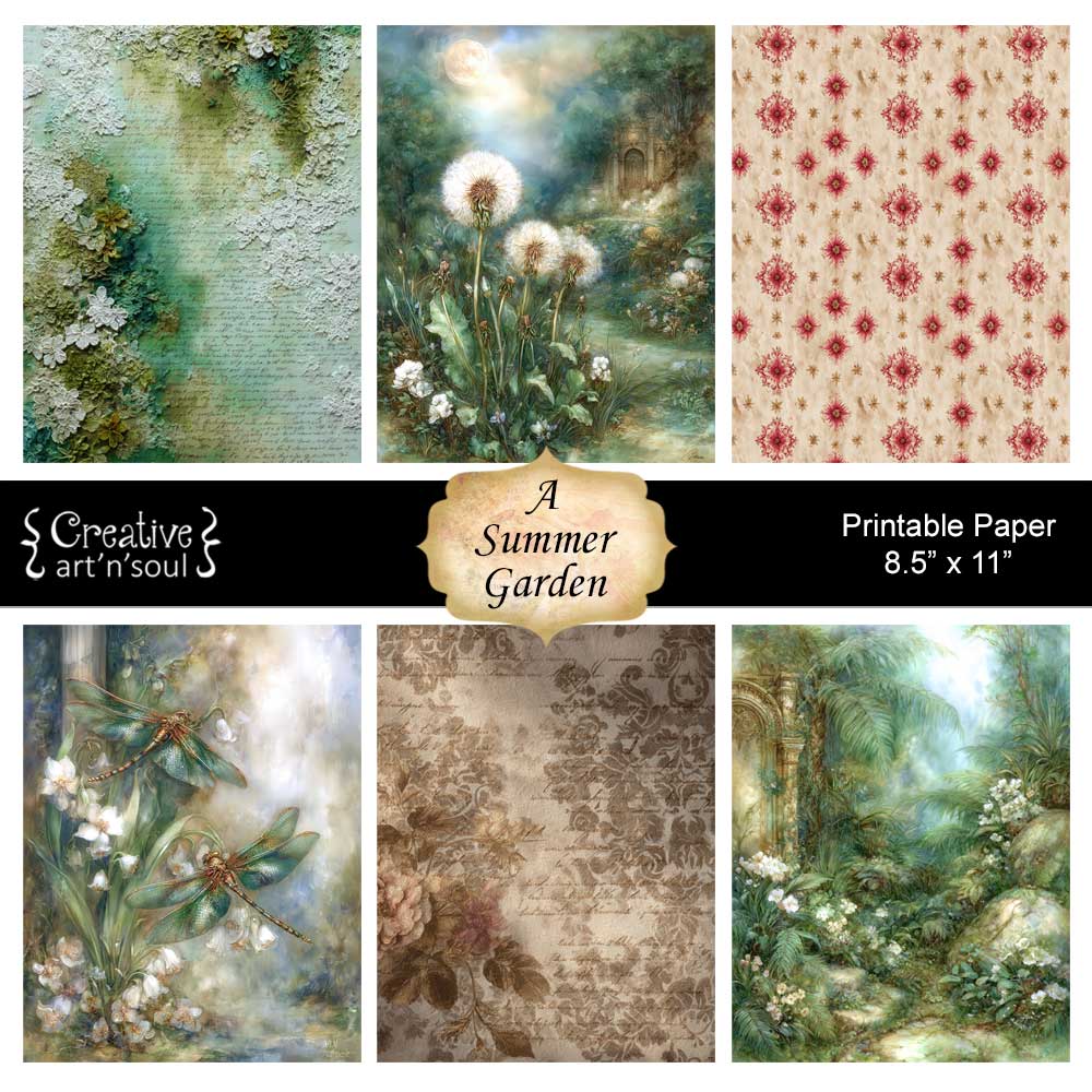 Printable Junk Journal Papers Printable Junk Journal Papers