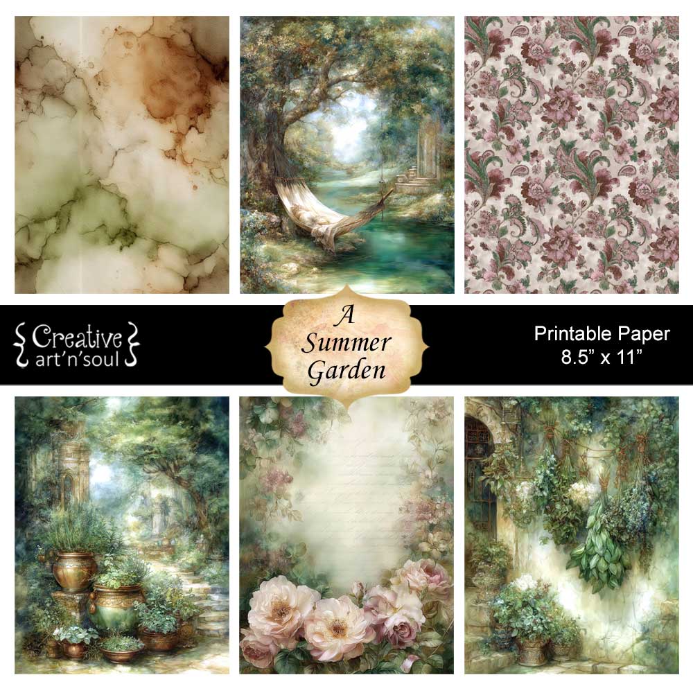 Printable Junk Journal Papers Printable Junk Journal Papers