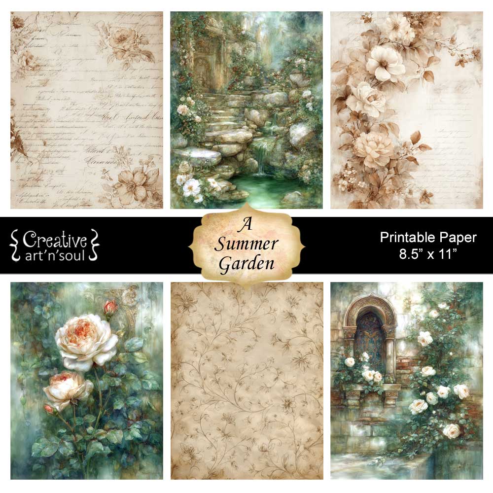 Printable Junk Journal Papers Printable Junk Journal Papers