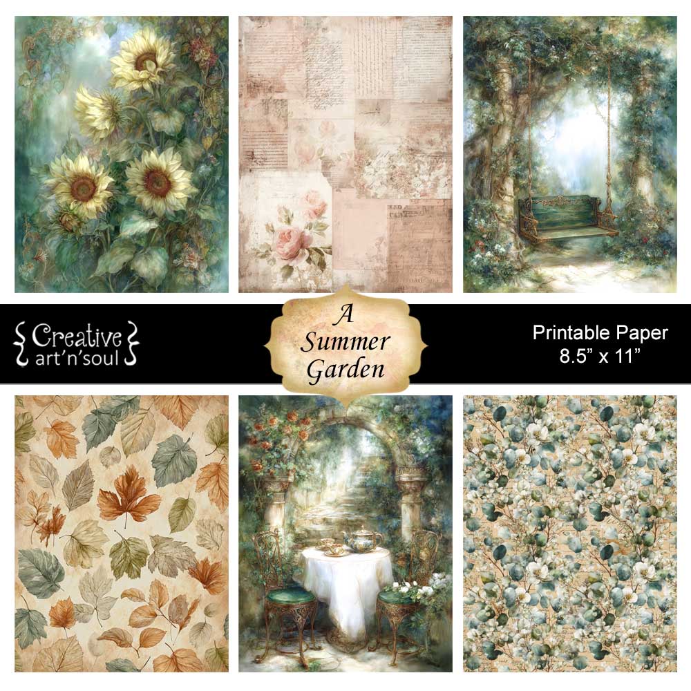 Printable Junk Journal Papers Printable Junk Journal Papers