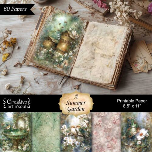 Printable Junk Journal Papers