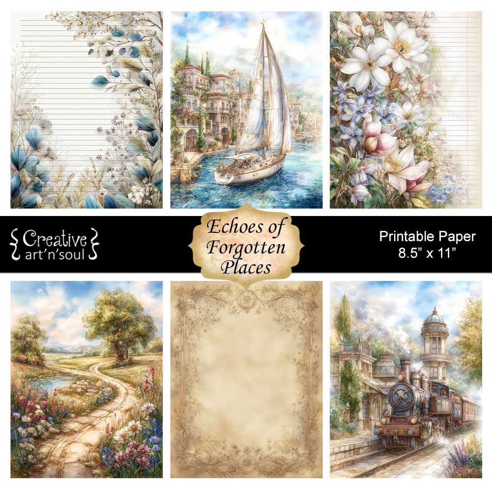 Printable Junk Journal Papers Printable Junk Journal Papers