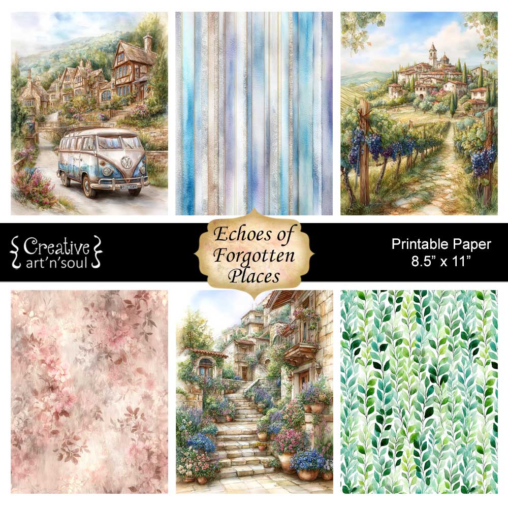 Printable Junk Journal Papers Printable Junk Journal Papers