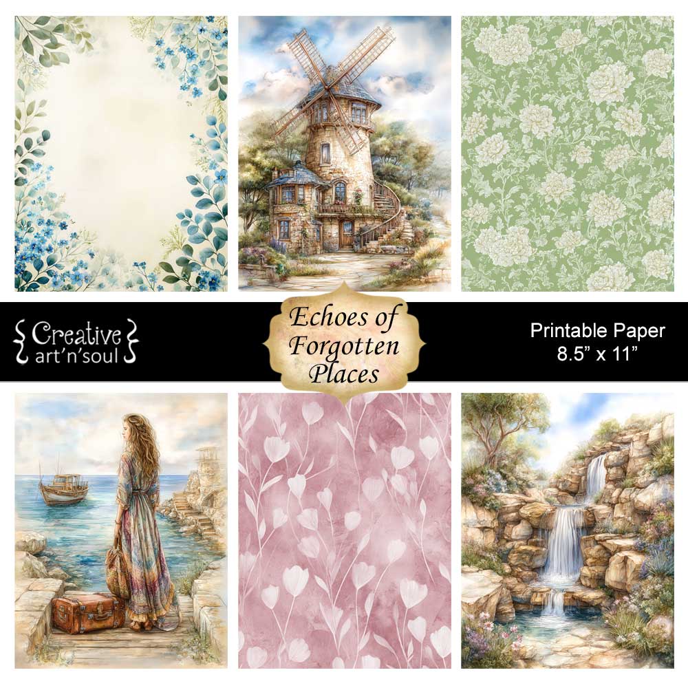 Printable Junk Journal Papers Printable Junk Journal Papers