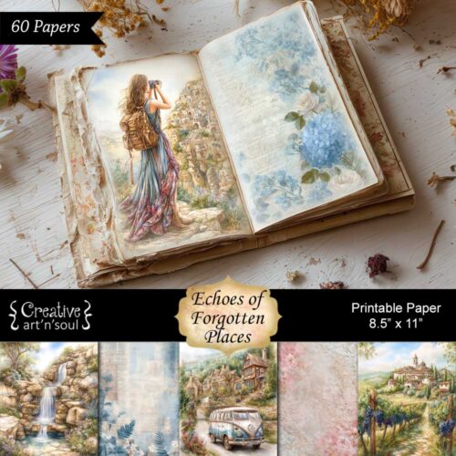 Printable Junk Journal Papers