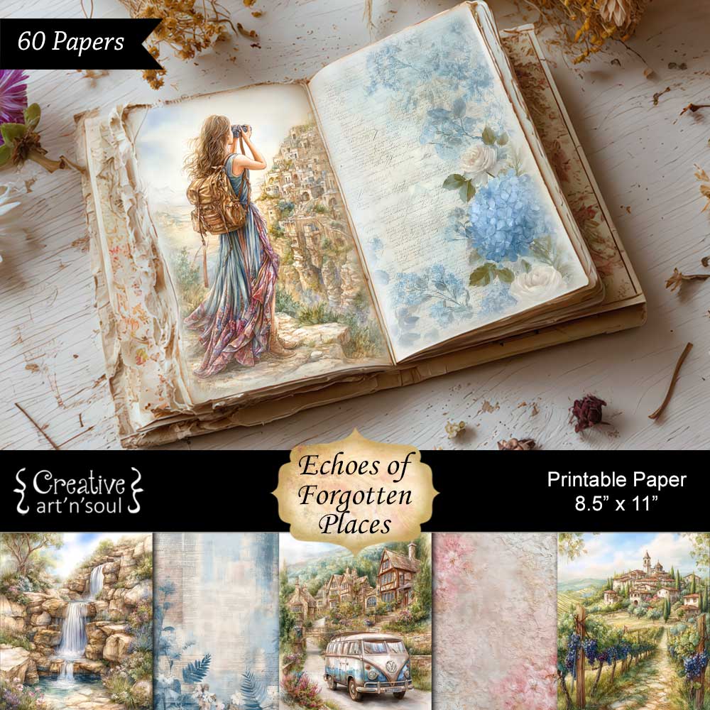 Printable Junk Journal Papers Printable Junk Journal Papers
