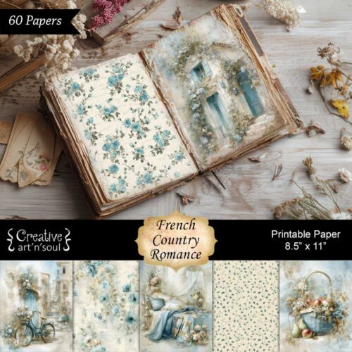 Printable Junk Journal Papers