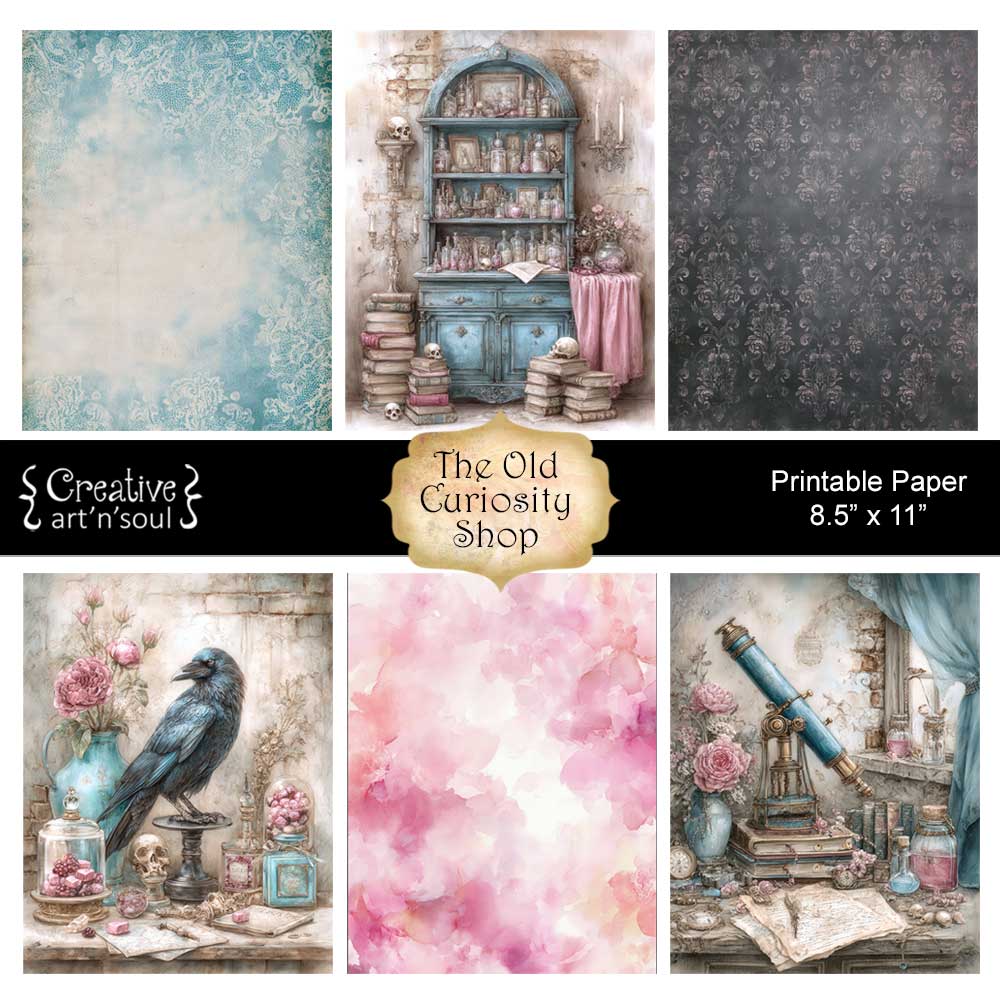Printable Junk Journal Papers Printable Junk Journal Papers