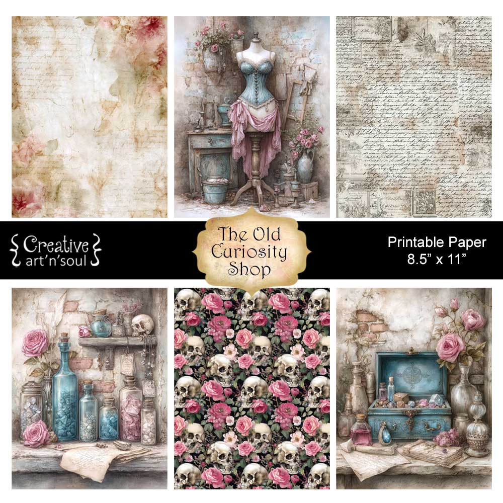 Printable Junk Journal Papers Printable Junk Journal Papers
