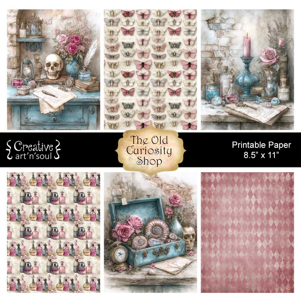 Printable Junk Journal Papers Printable Junk Journal Papers