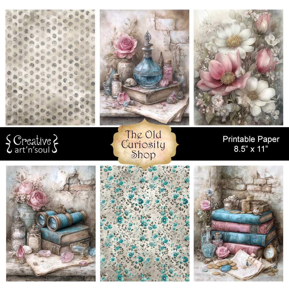 Printable Junk Journal Papers Printable Junk Journal Papers