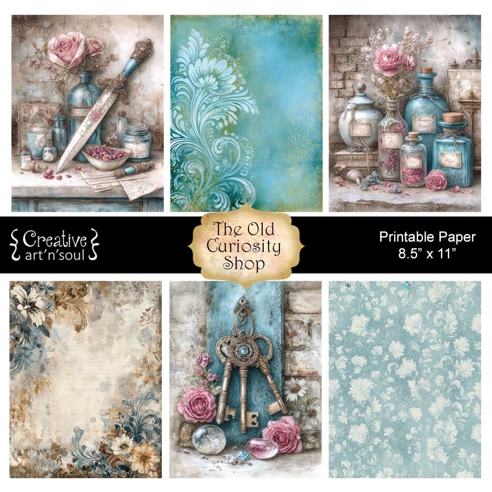 Printable Junk Journal Papers Printable Junk Journal Papers