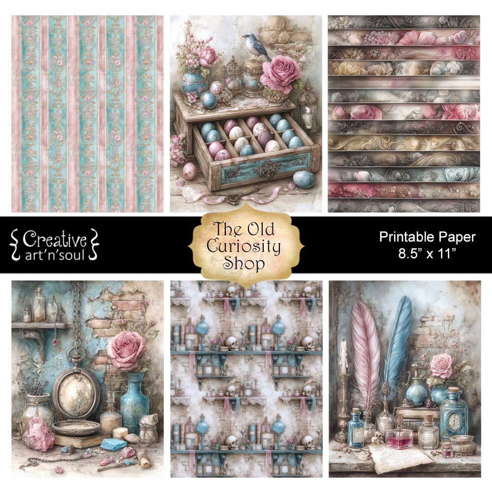 Printable Junk Journal Papers Printable Junk Journal Papers