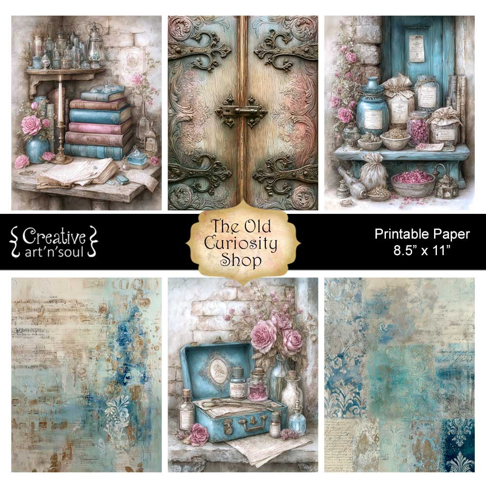 Printable Junk Journal Papers Printable Junk Journal Papers