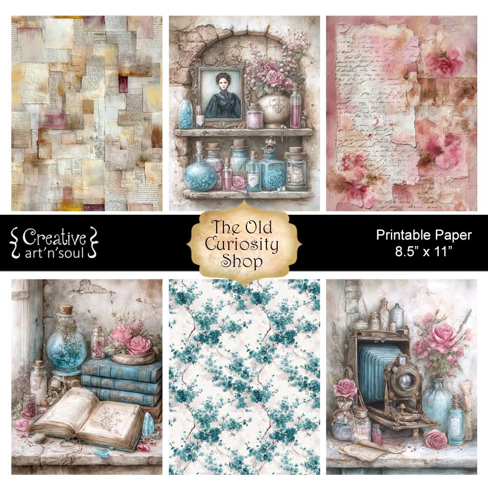 Printable Junk Journal Papers Printable Junk Journal Papers
