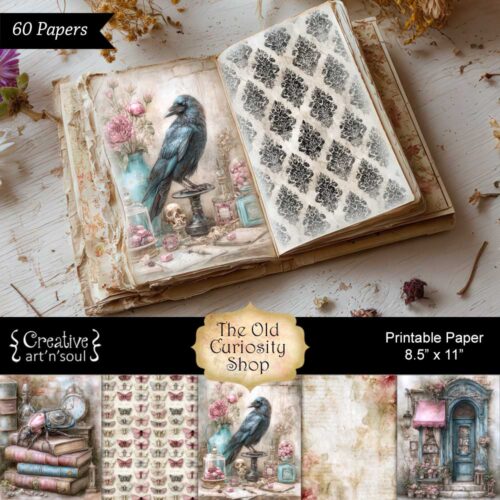 Printable Junk Journal Papers