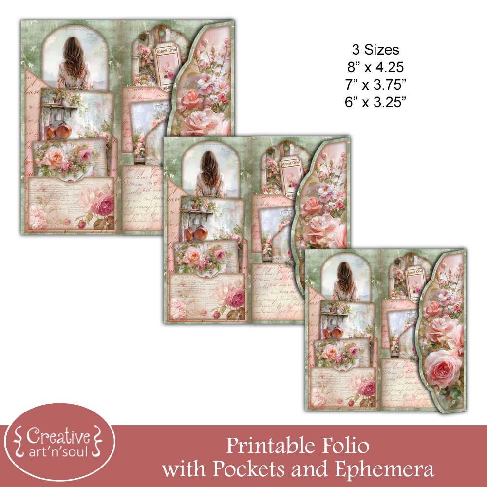 Printable Junk Journal Folio and Ephemera Printable Junk Journal Folio and Ephemera