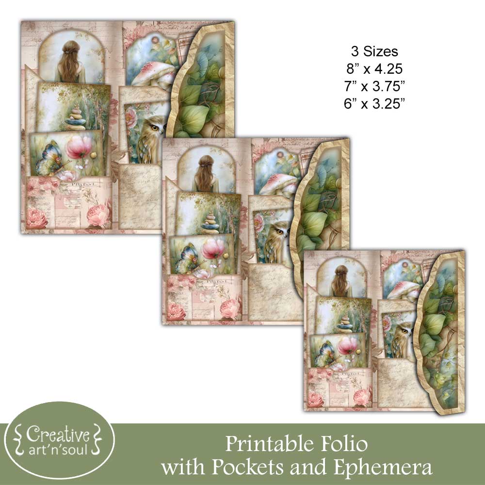 Printable Junk Journal Folio and Ephemera Printable Junk Journal Folio and Ephemera