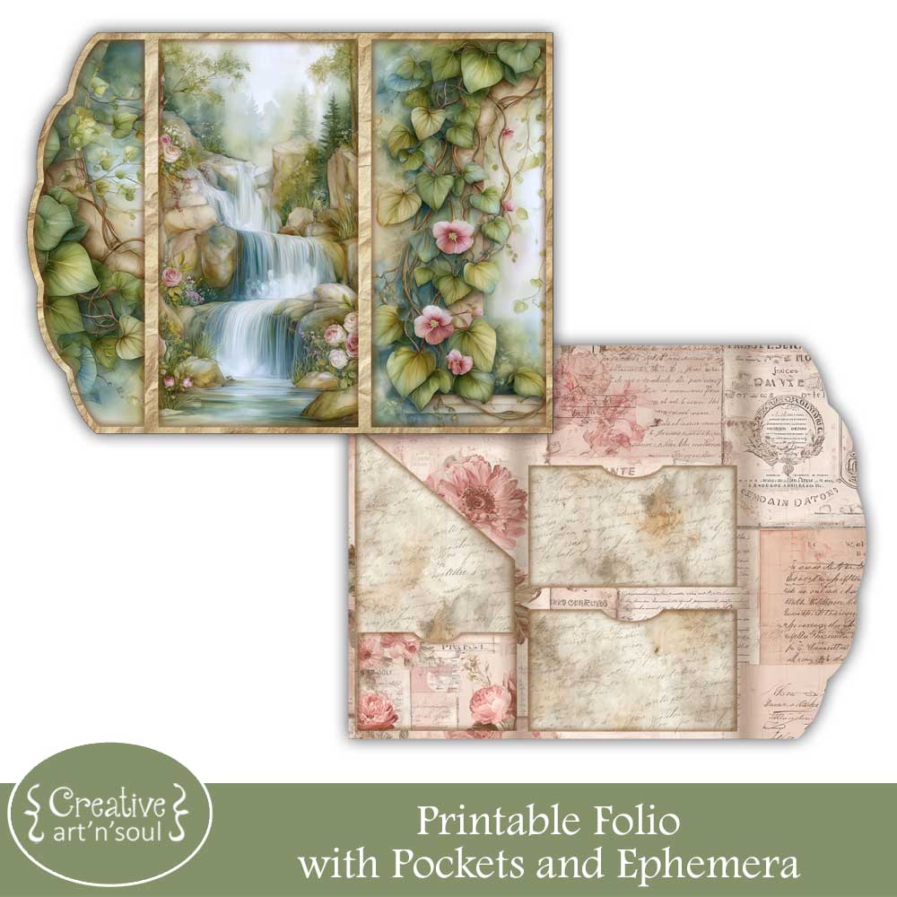 Printable Junk Journal Folio and Ephemera Printable Junk Journal Folio and Ephemera