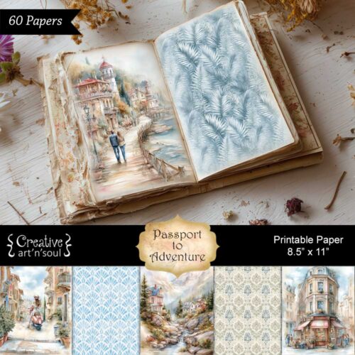 Printable Junk Journal Papers