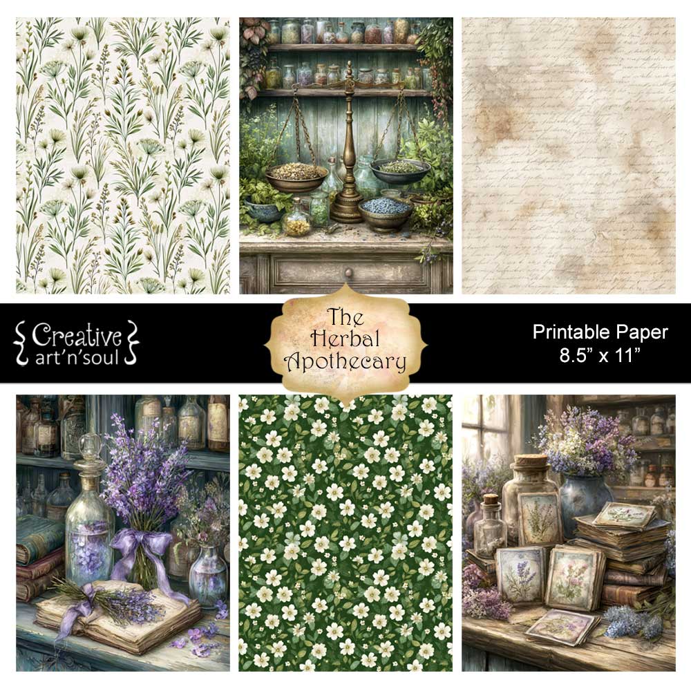 Printable Junk Journal Papers Printable Junk Journal Papers