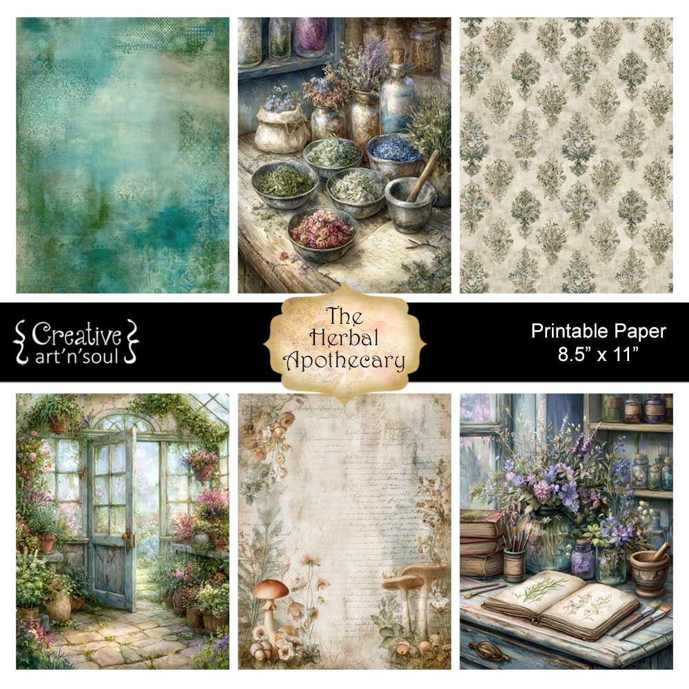 Printable Junk Journal Papers Printable Junk Journal Papers