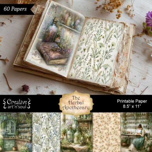 Printable Junk Journal Papers