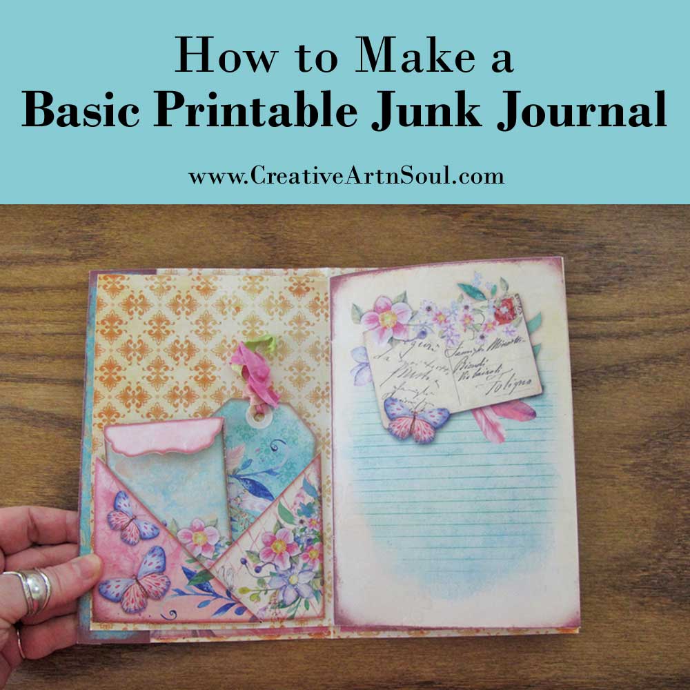 How to Make a Basic Printable Junk Journal > Creative ArtnSoul