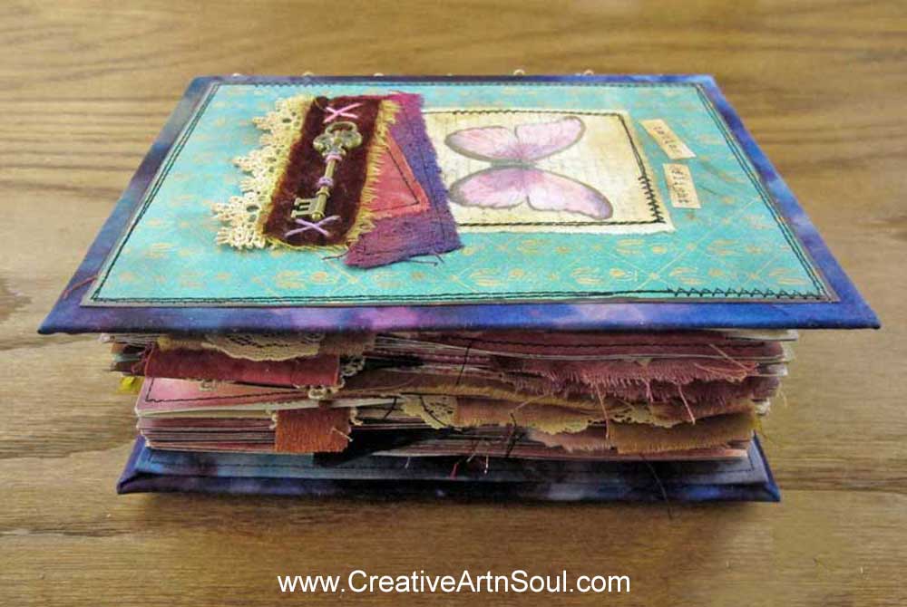 How to Make a Hidden Spine for your Junk Journal