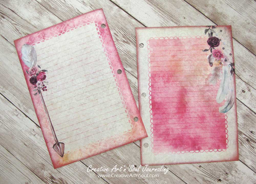 How to make a simple printable journal