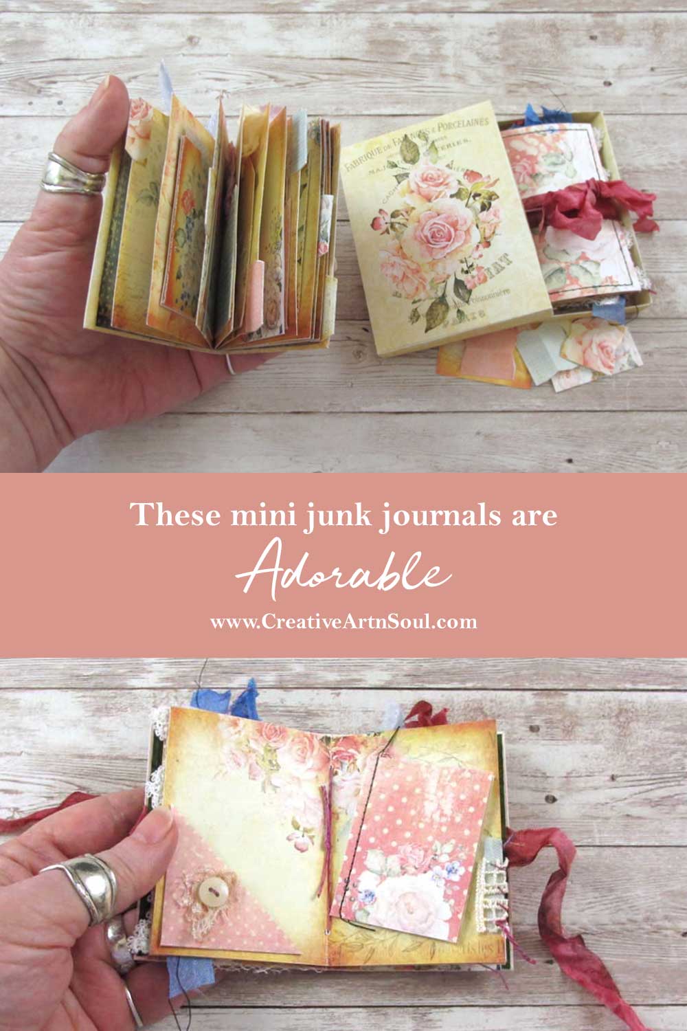 These Mini Junk Journals are Adorable