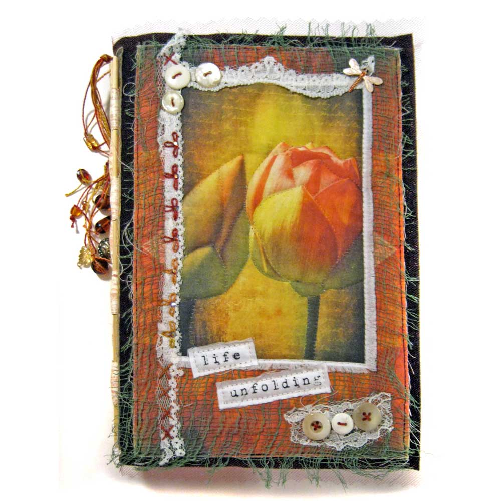 Life Unfolding: a Stitched Mixed Media Journal
