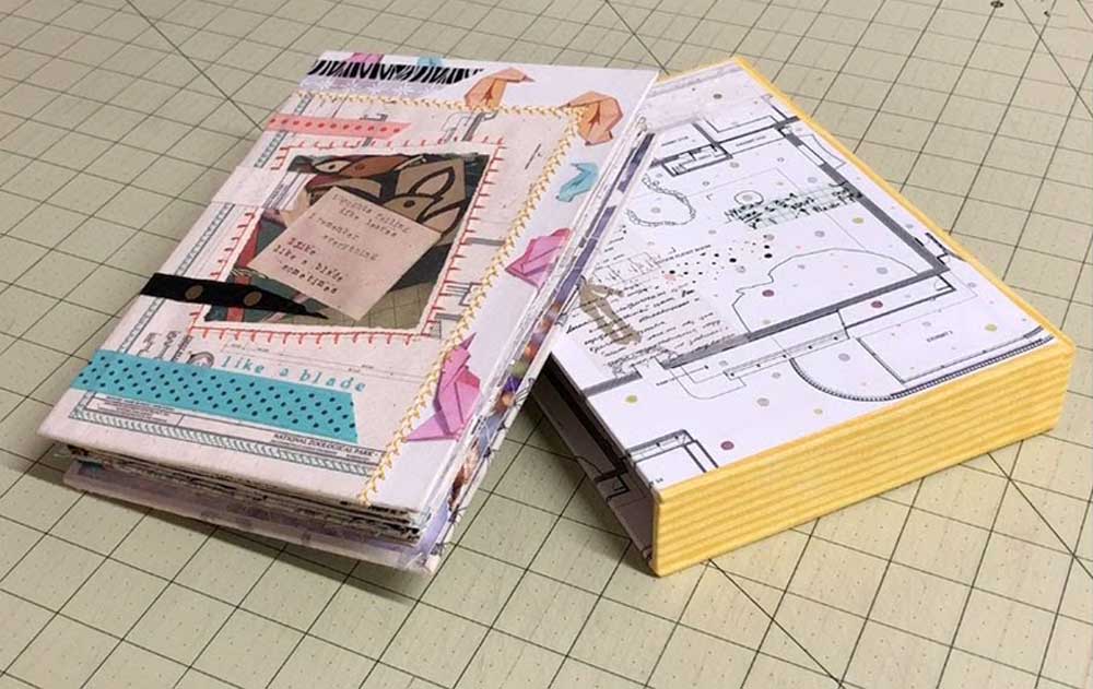 How to Make a Junk Journal with a Creative Ribbon Binding