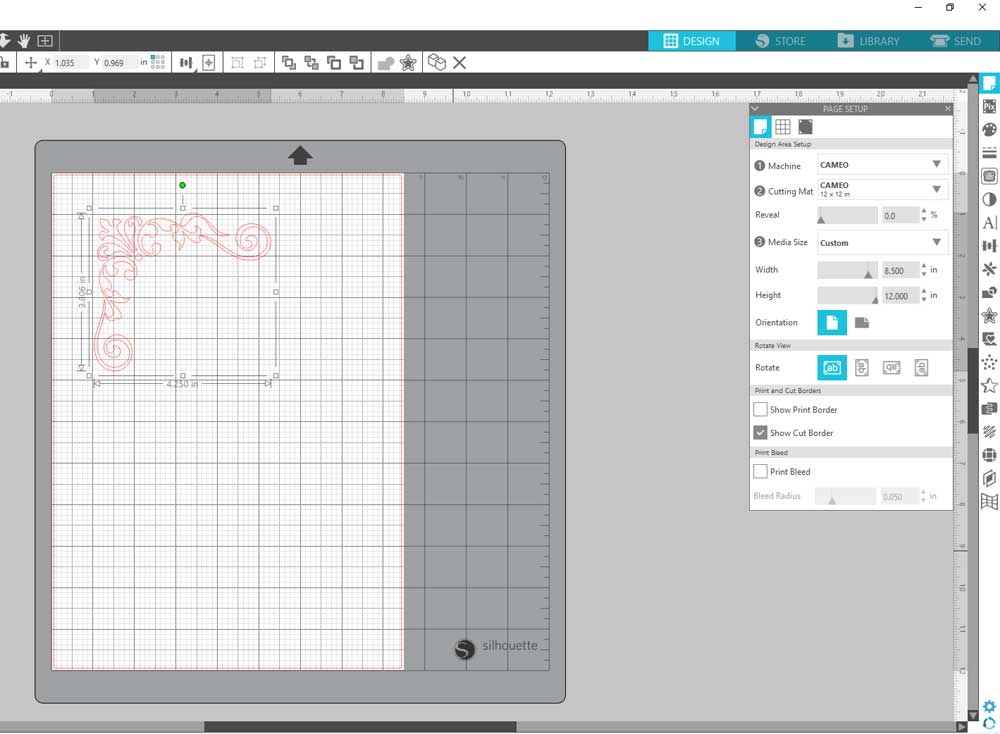 Designing Stencils using Silhouette Cameo Software